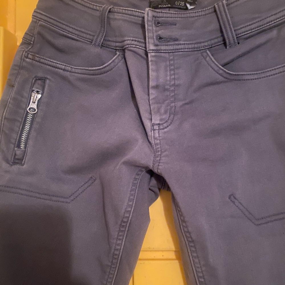 prAna Halle Straight Leg Hiking Outdoor Pants - Size 0 / 25 Reg - Picture 2 of 9